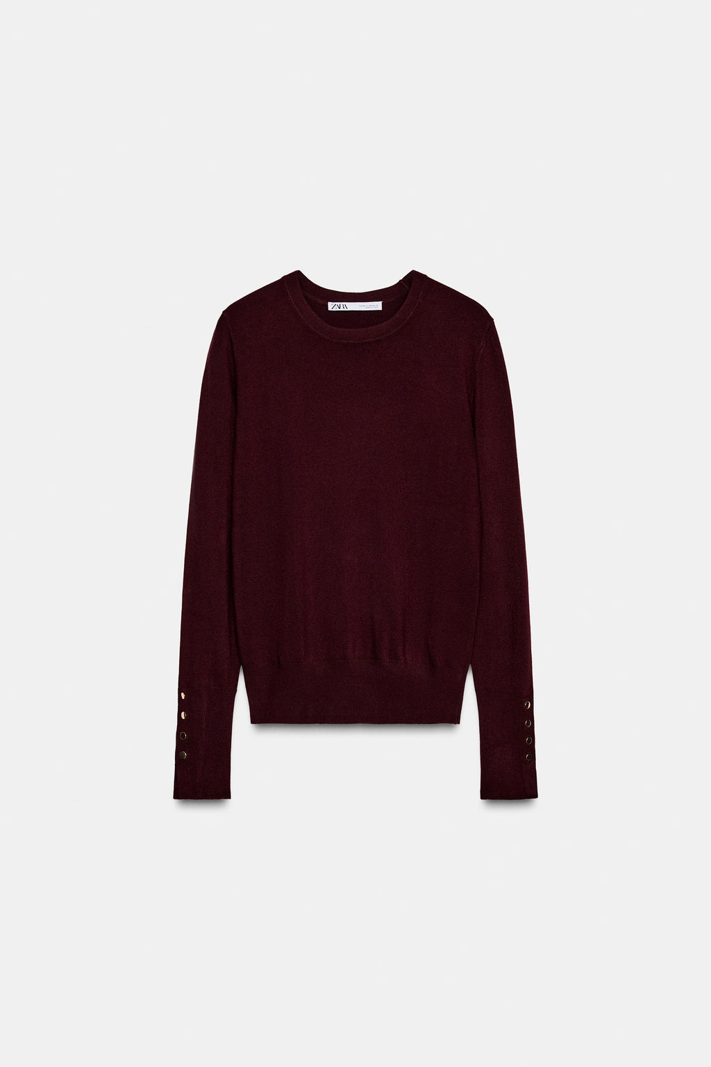 BASIC PLAIN KNIT SWEATER - Zara фото 31