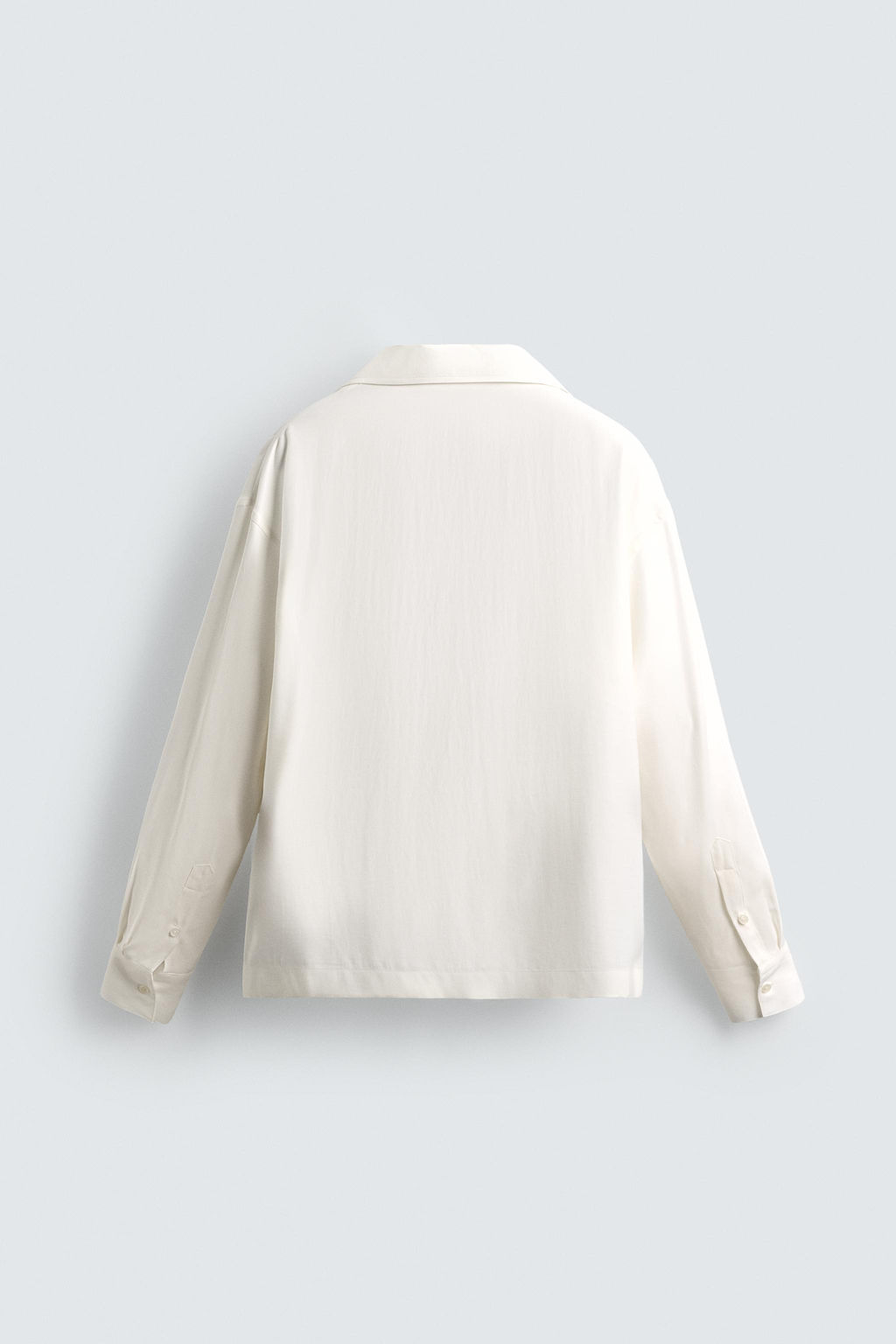 RELAXED FIT FLOWING SHIRT - Zara фото 8