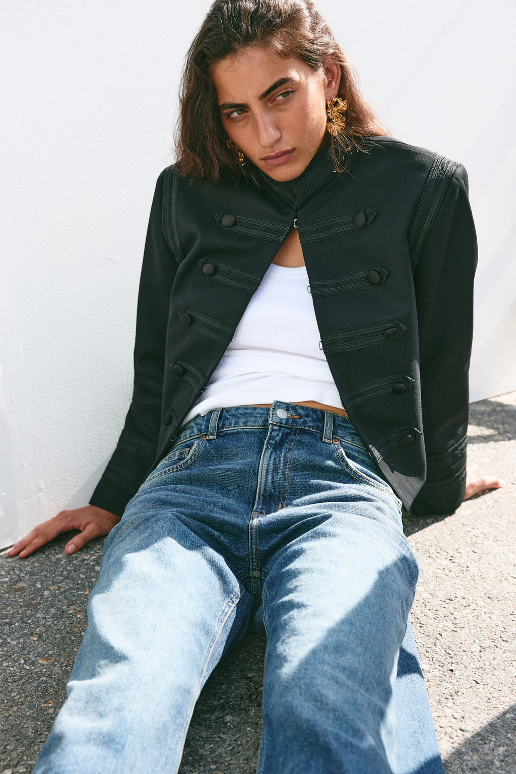 Wide High Waist Jeans - H&m фото 18