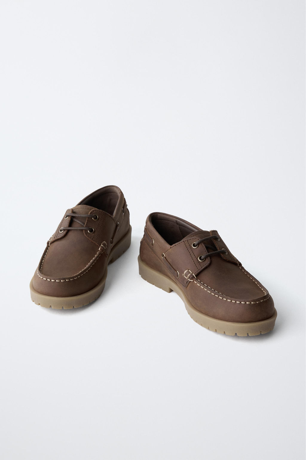 STORIESZ - N?UTICO PIEL / Marr?n - Zara фото 3