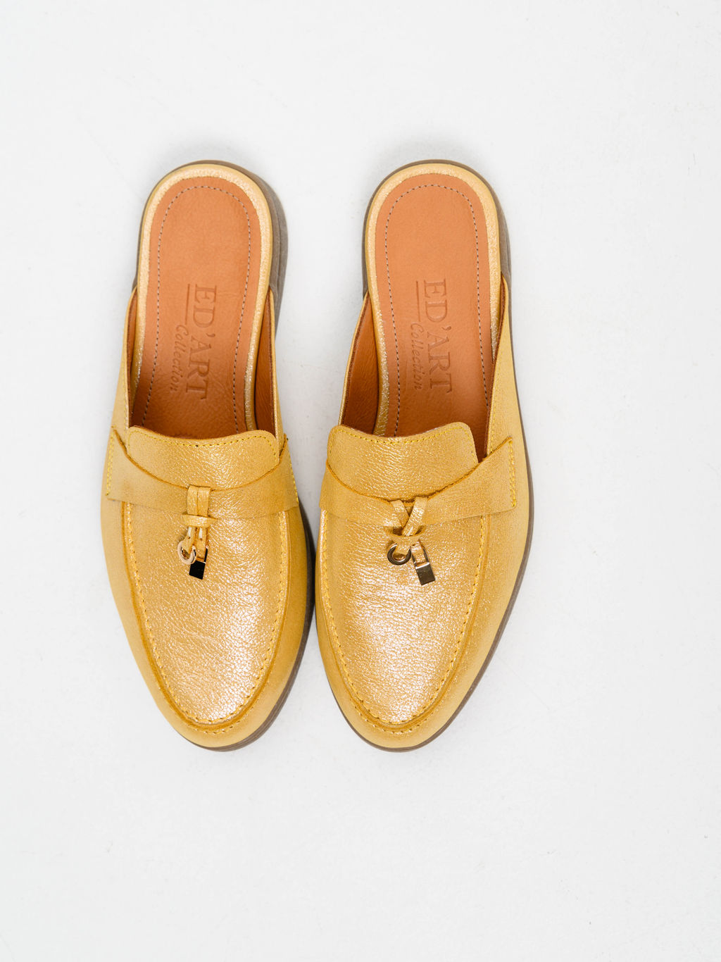 Мюли 1070.2614be.Желтый астана