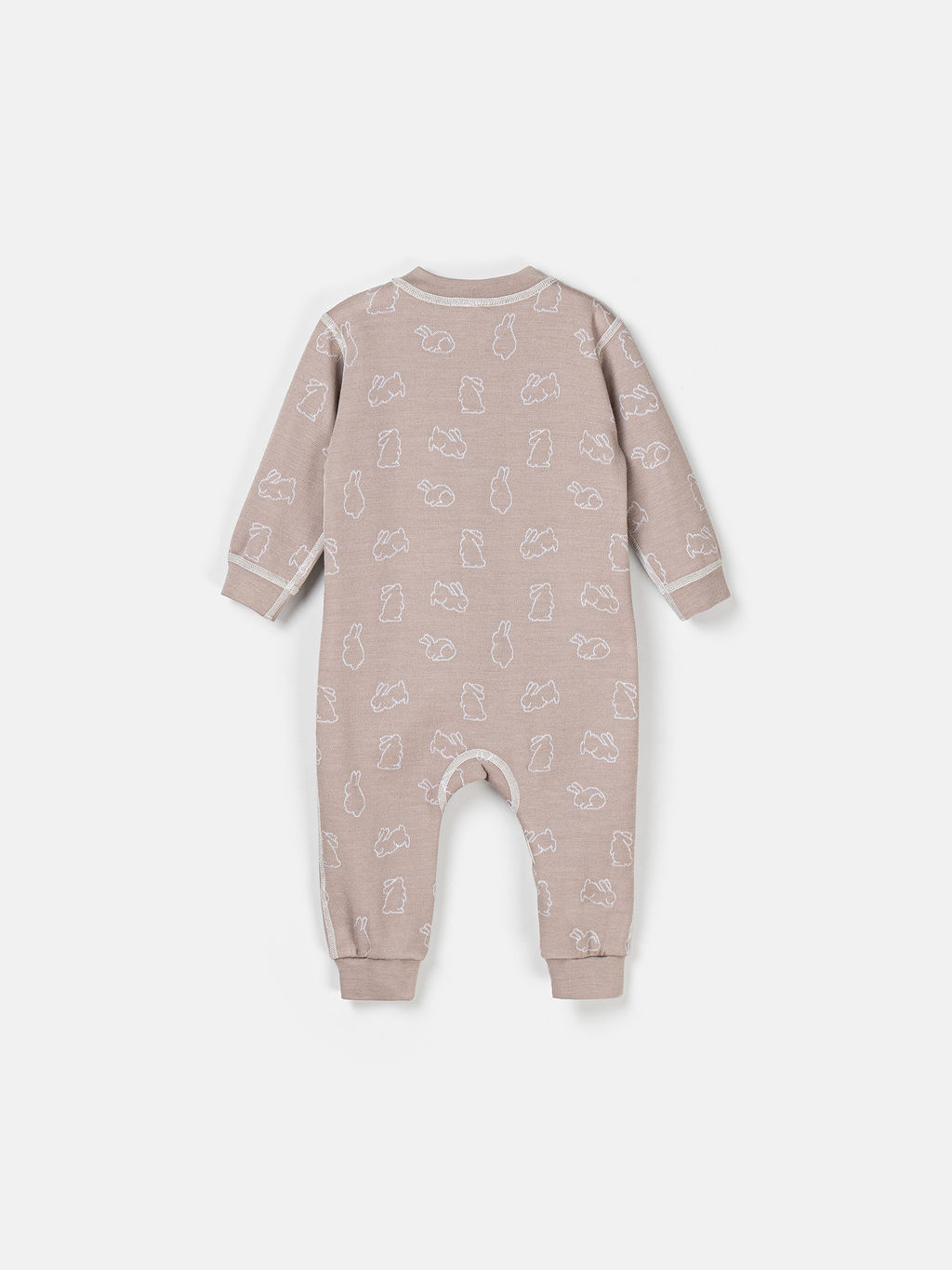Термокомбинезон с шерстью Кролики 0+ - Bungly фото 3
