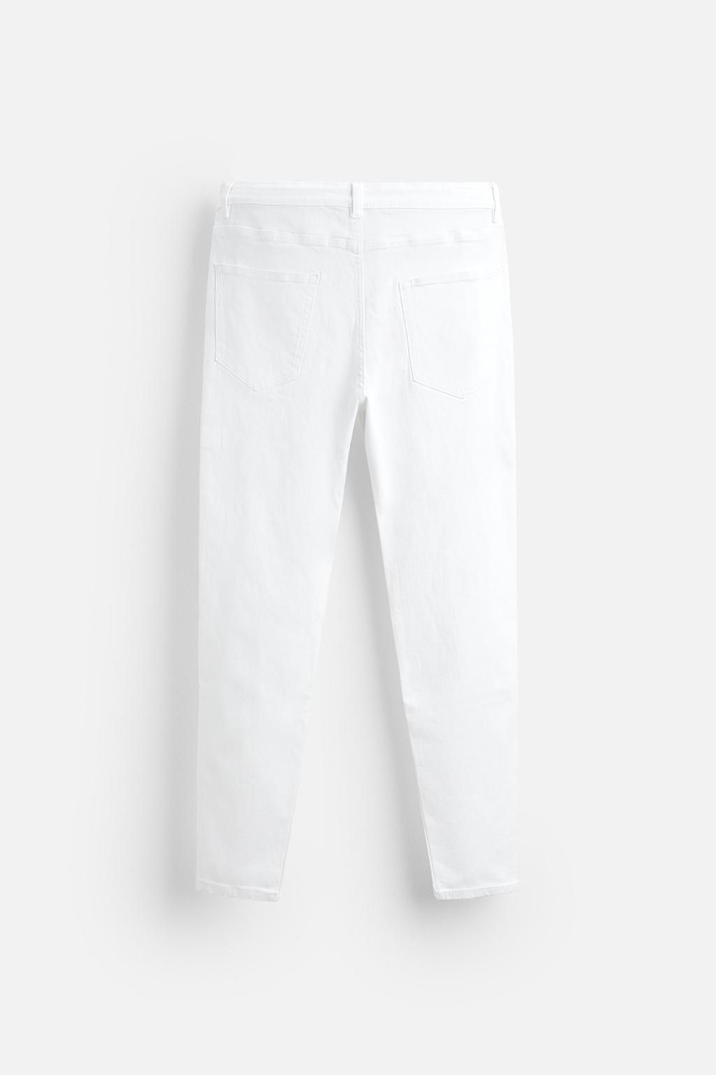 RIPPED SKINNY FIT JEANS - Zara фото 7