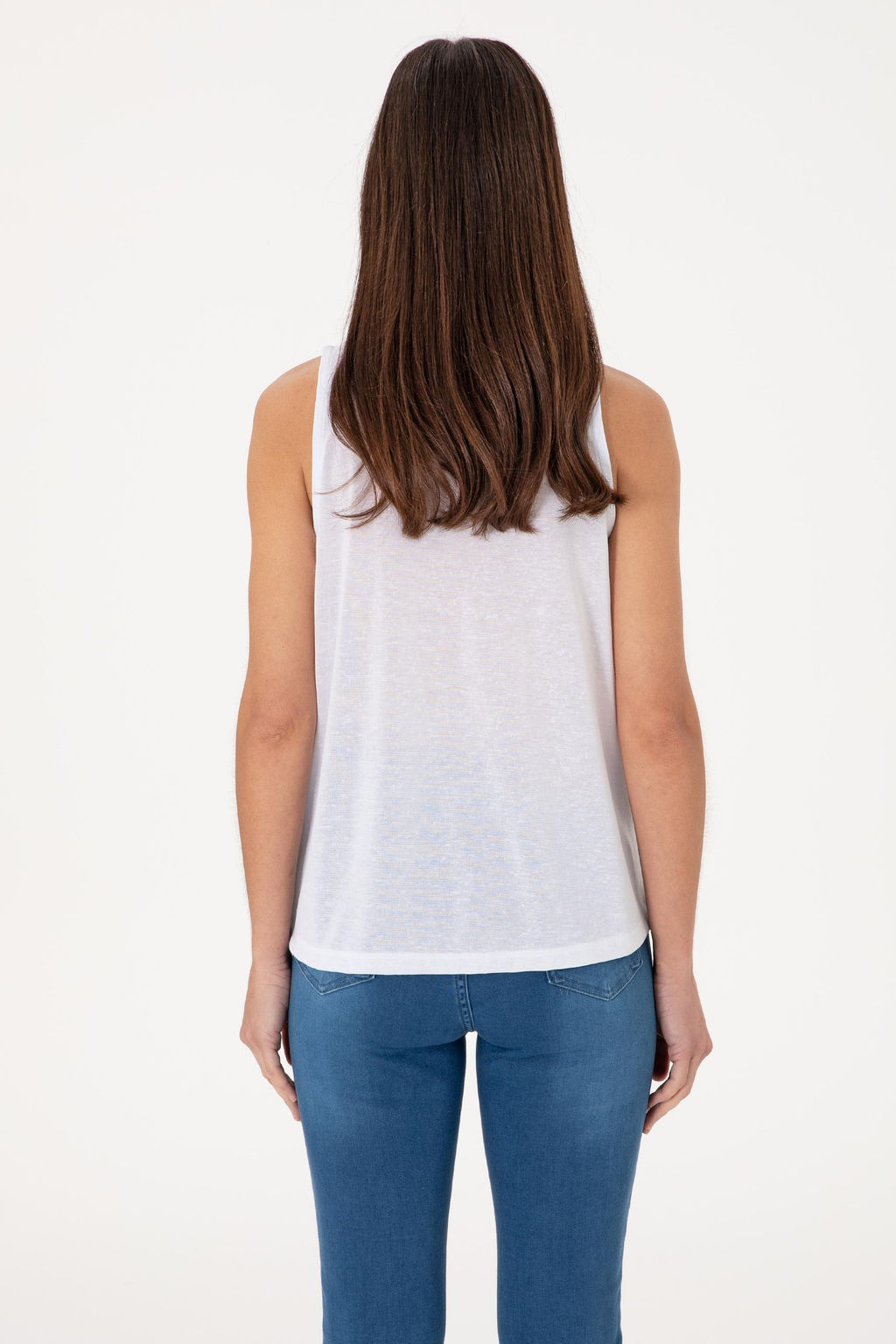 Kad_n Beyaz Ti__rt Sepette S_rpriz _ndirim - U.s. polo assn фото 5