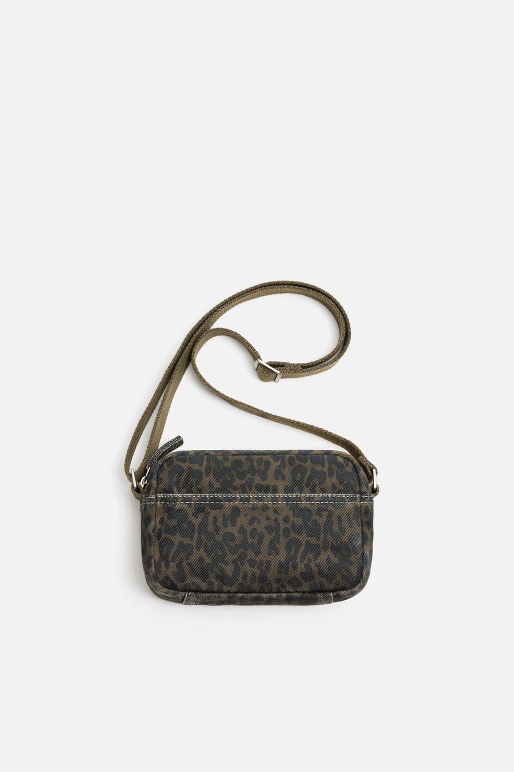 ANIMAL PRINT CROSSBODY BAG - Zara фото 3