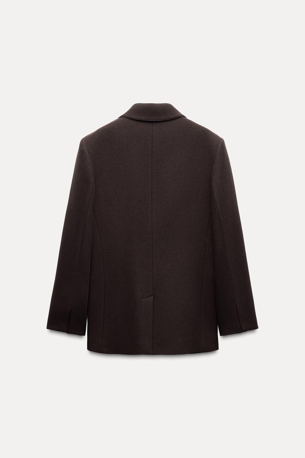 OVERSIZE WOOL BLAZER ZW COLLECTION - Zara фото 5
