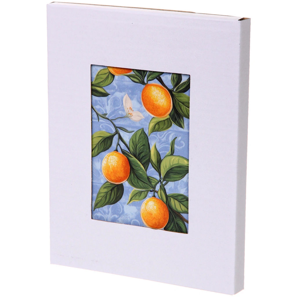 Подставка керамическая 15*20см "Апельсиновая ветка"