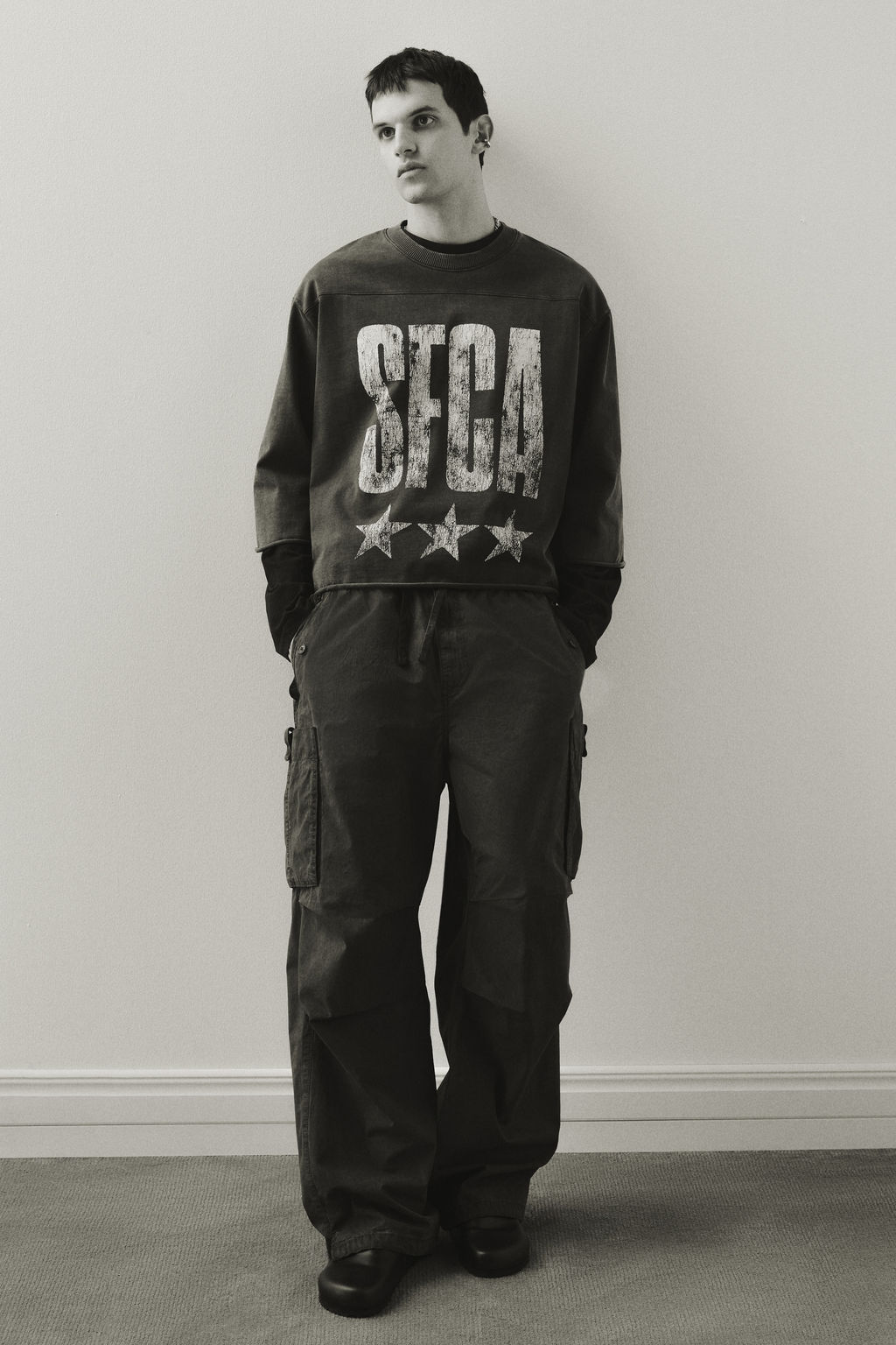 Camiseta cropped Oversized Fit - H&m фото 9
