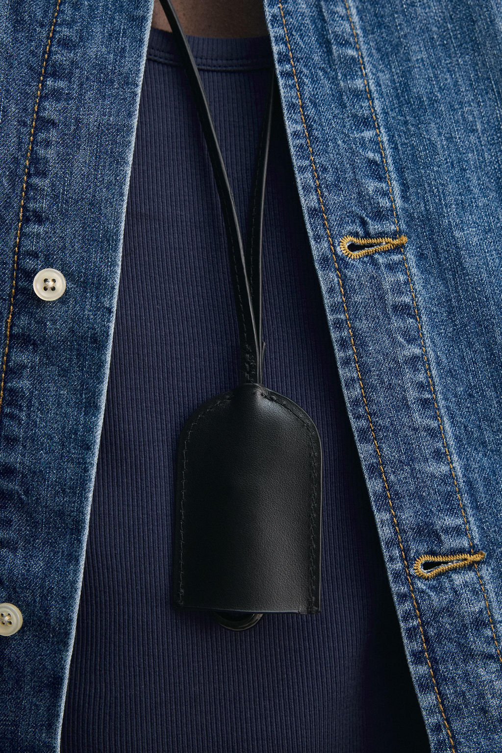 LEATHER PENDANT KEYRING LIMITED EDITION