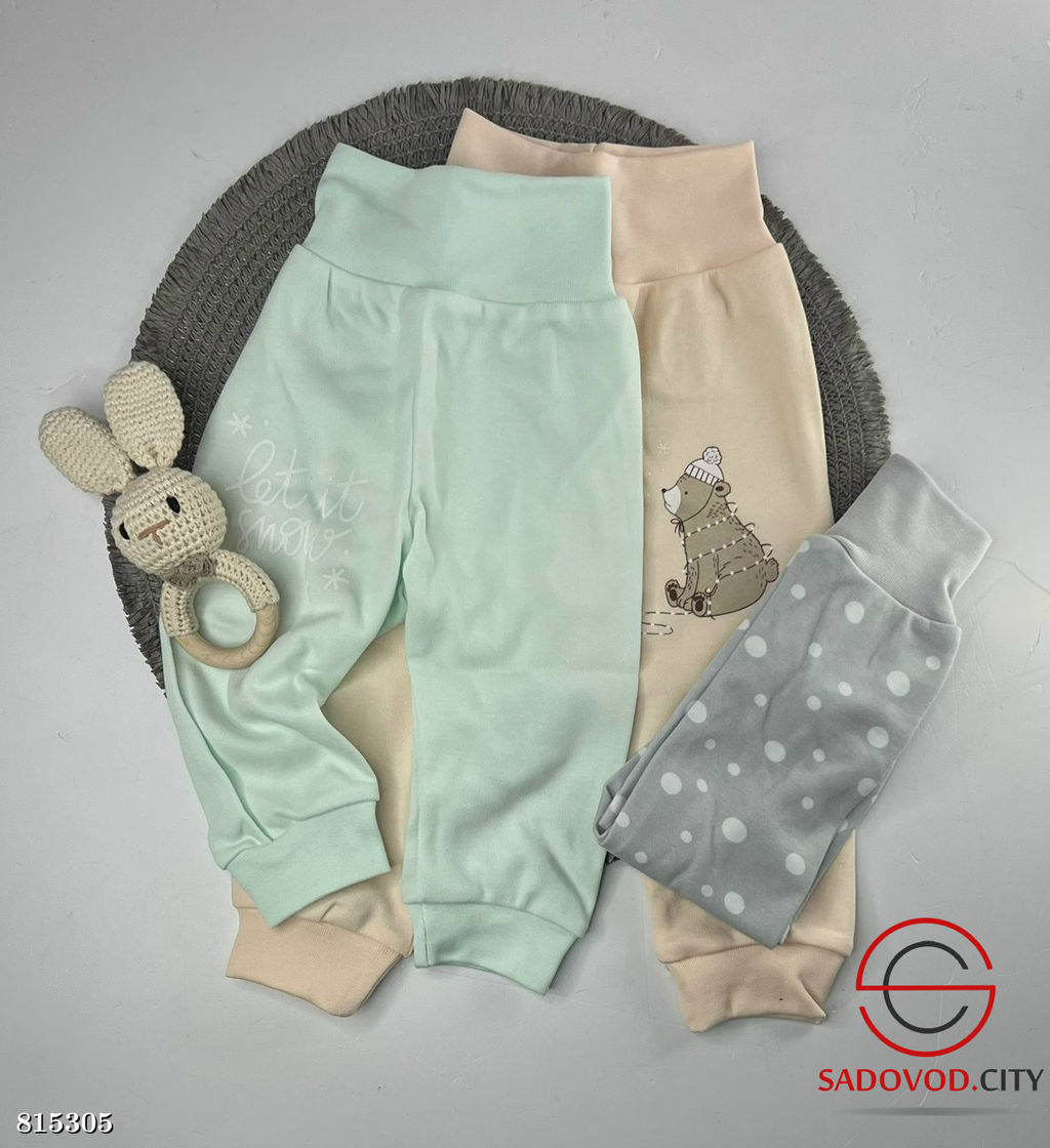 Штаны хлопковые для малышей 1шт