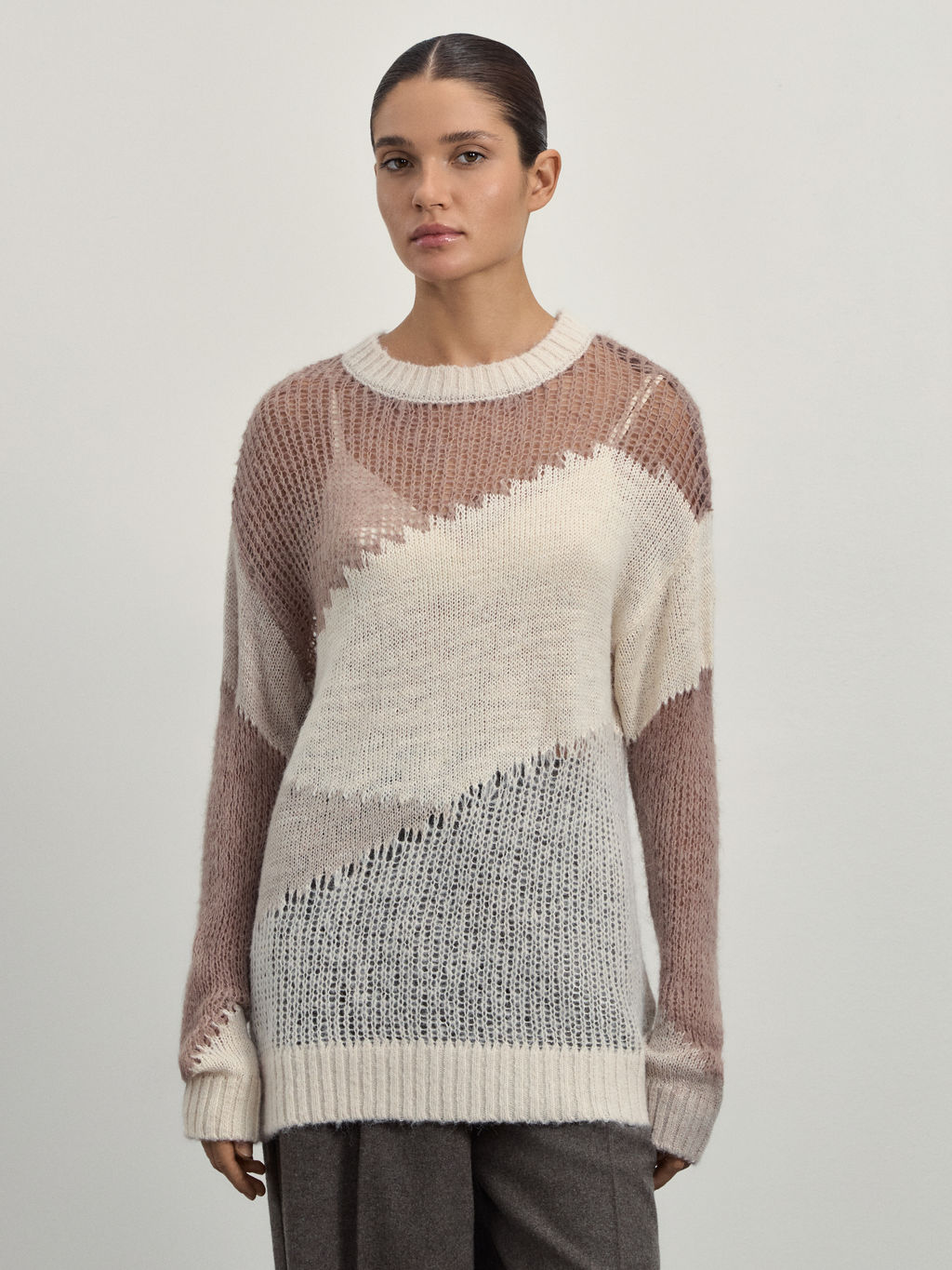 Вязаный джемпер / Zarina  фото 4