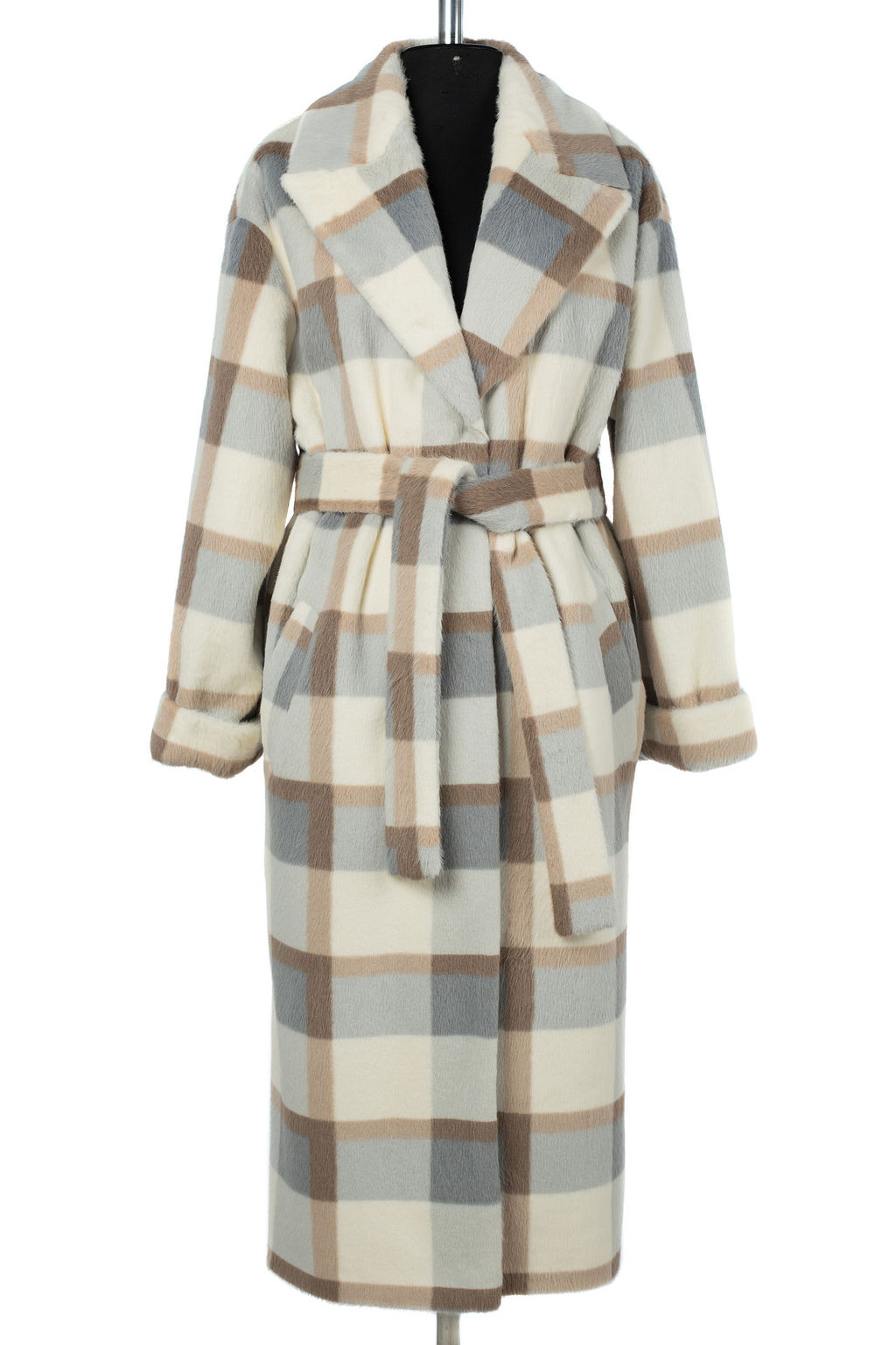 Пальто женское демисезонное (пояс) - El podio фото 7