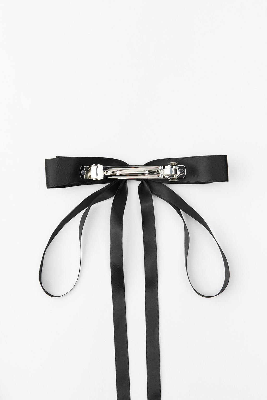 SATIN BOW HAIR CLIP - Zara фото 5