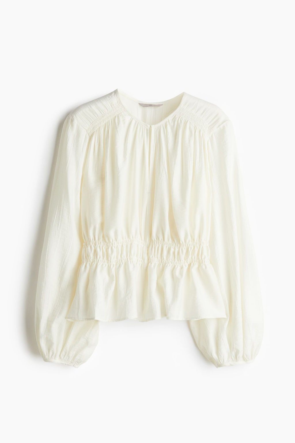 Blusa con detalle fruncido - H&m фото 5