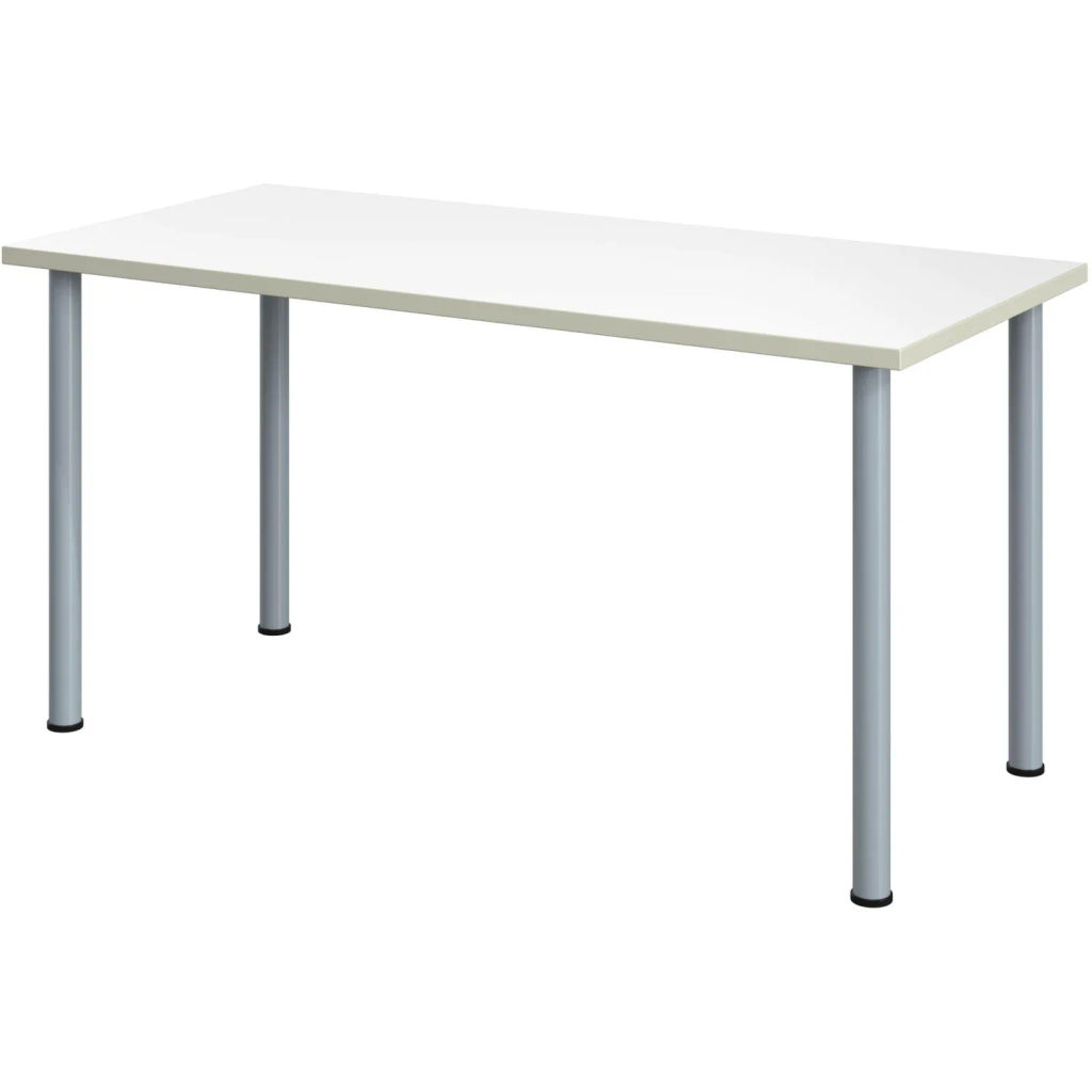 Стол обеденный Комус МДС 150х70 белый пл/серый