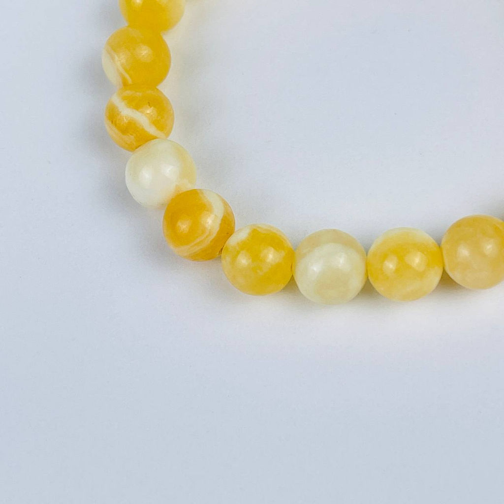 Браслет из желтого Кальцита - Радуга самоцветов фото 3