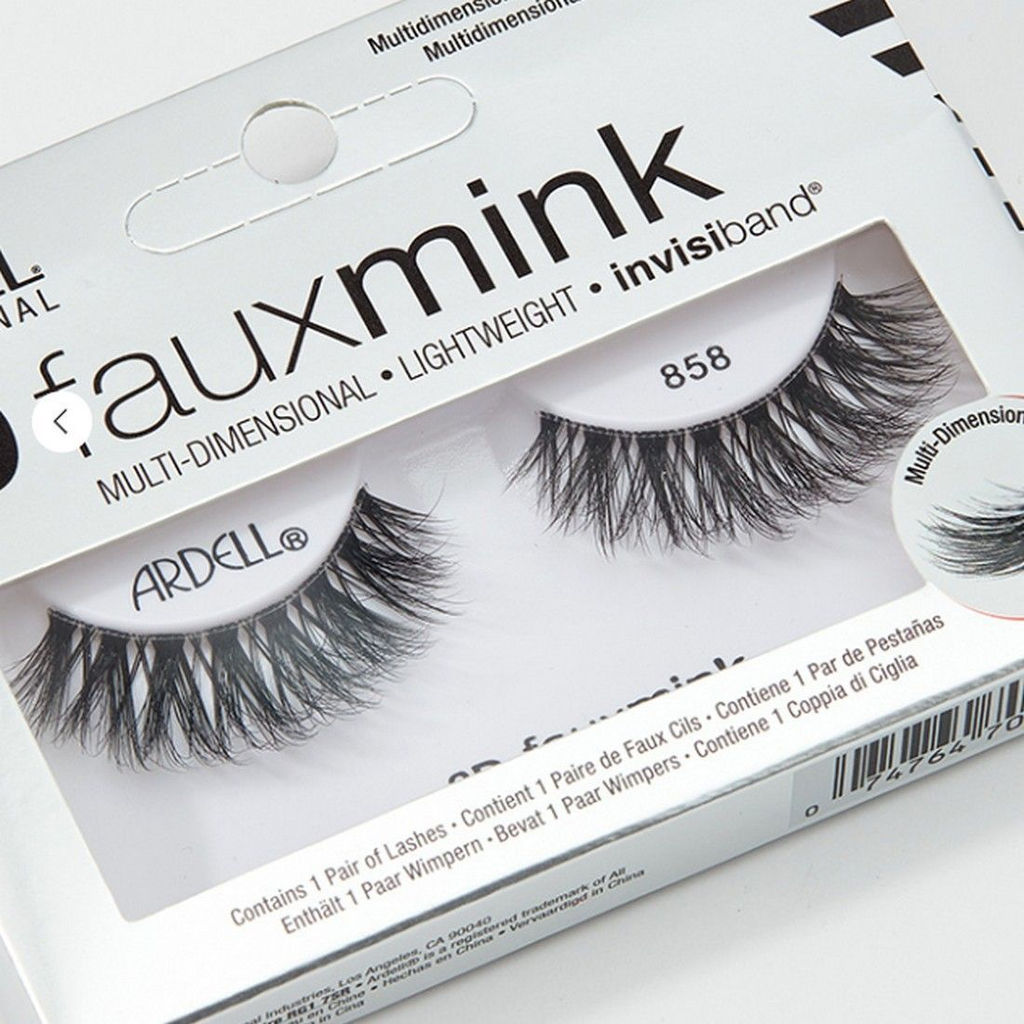 Ardell Накладные ресницы / 3D Faux Mink 858, норка  фото 4