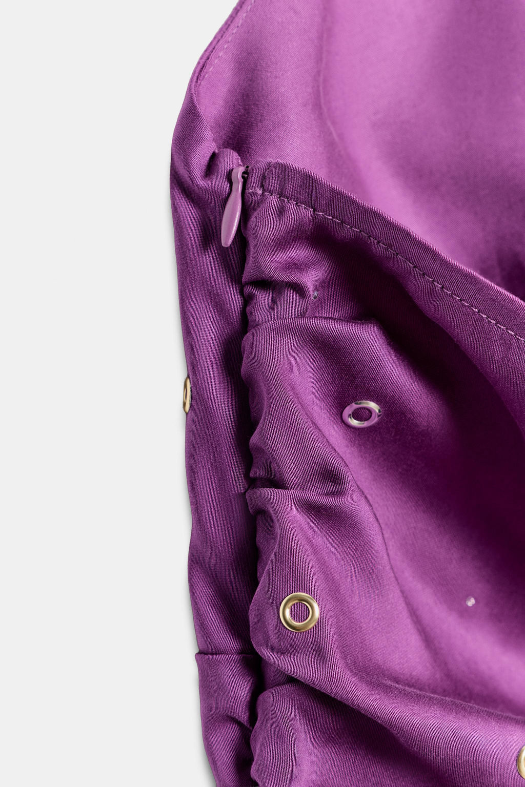 TOP HALTER OJALES BRILLOS / Morado - Zara фото 4