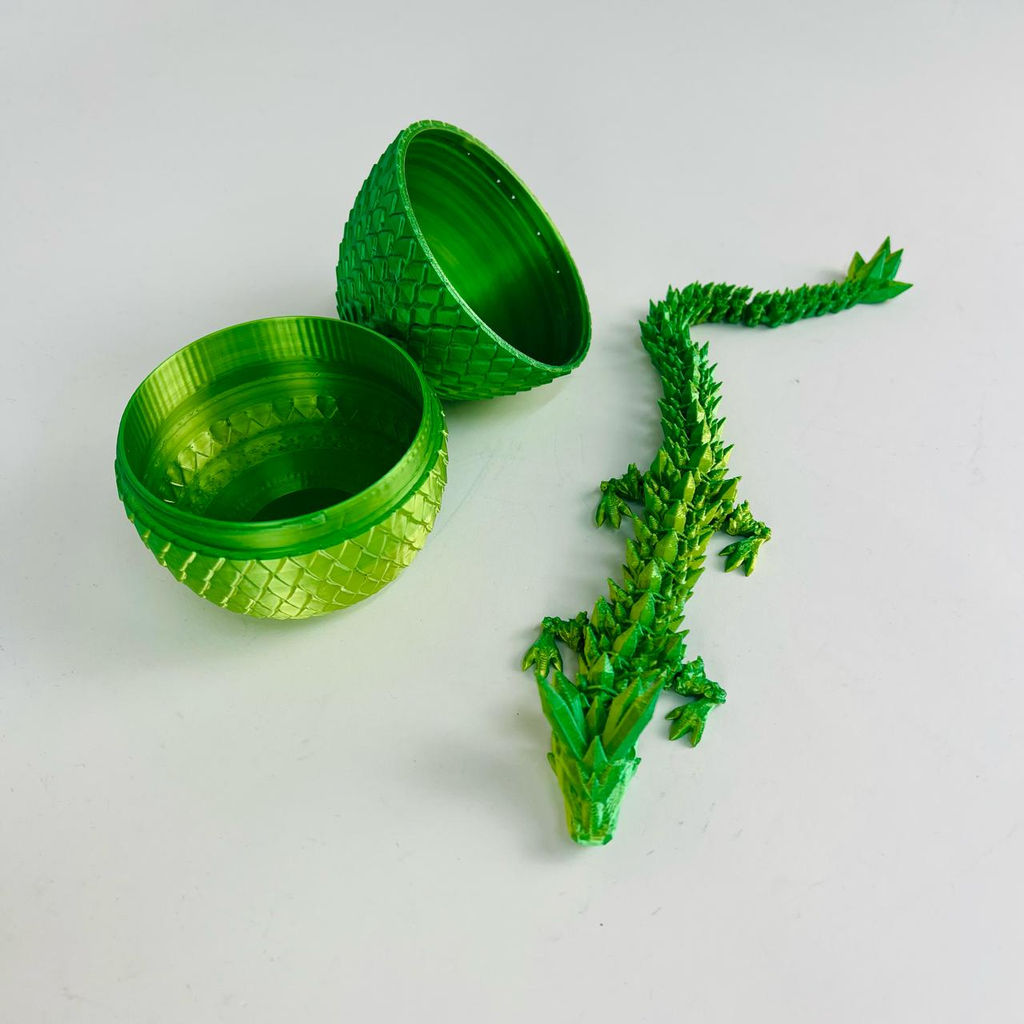 Игрушка Яйцо с чешуйчатым дракончиком 28 см в ассортименте (подвижный)