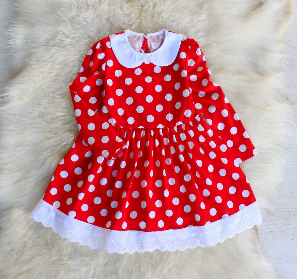 Платье В горошек