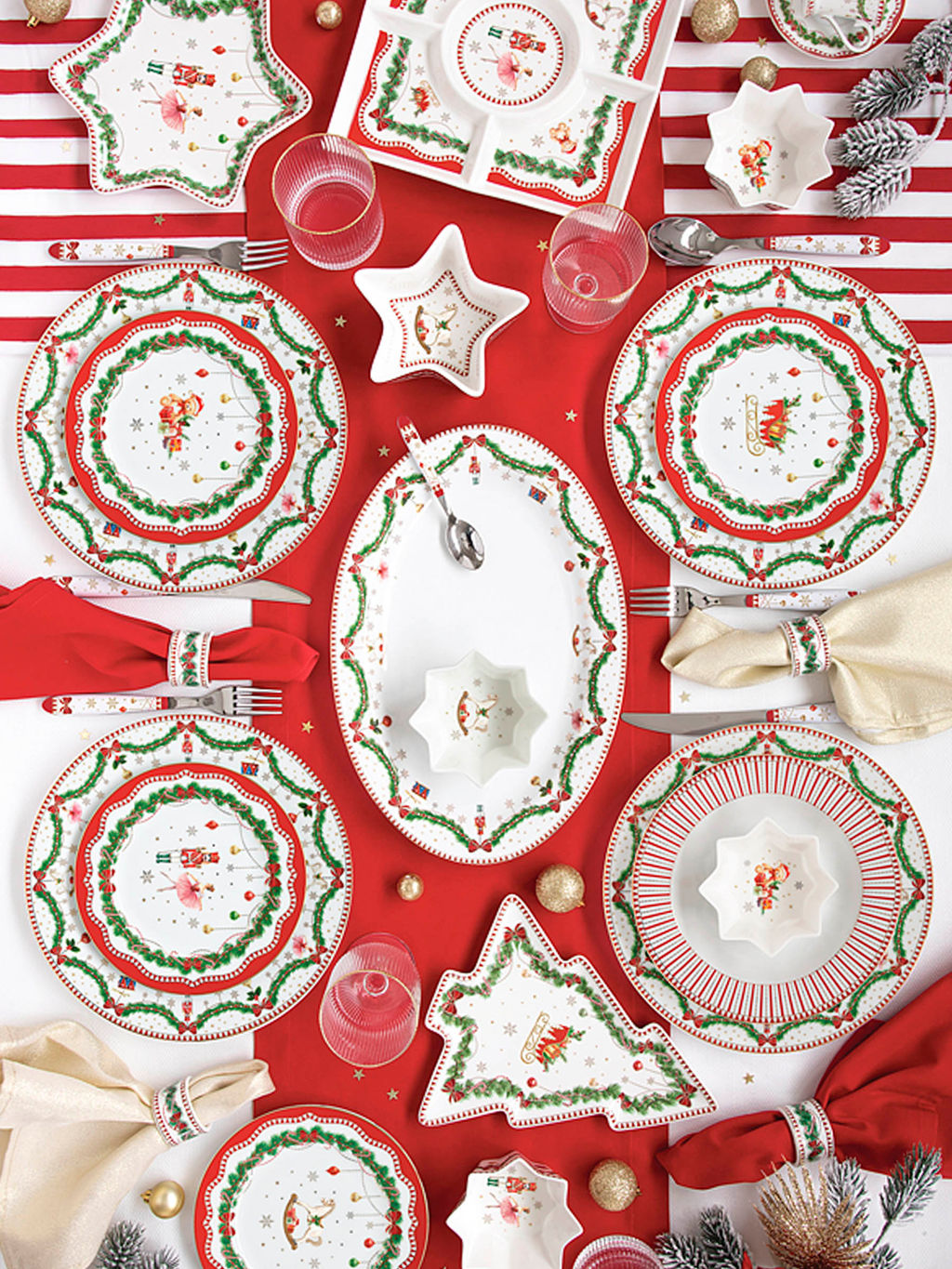 Пара чайная, 1 перс, 2 пр, 200 мл, фарфор P, белая, Щелкунчик и фея, Magie de Noel - Easy life фото 7