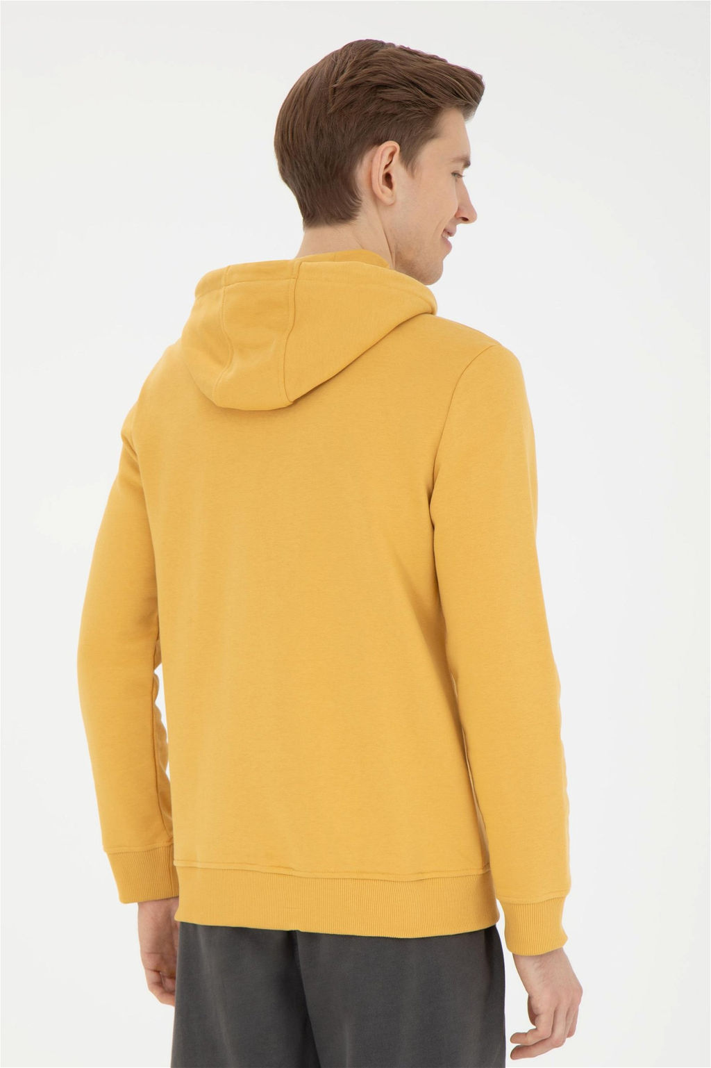 U. S. Polo Assn / Мужской горчичный свитшот - U.s. polo assn фото 5