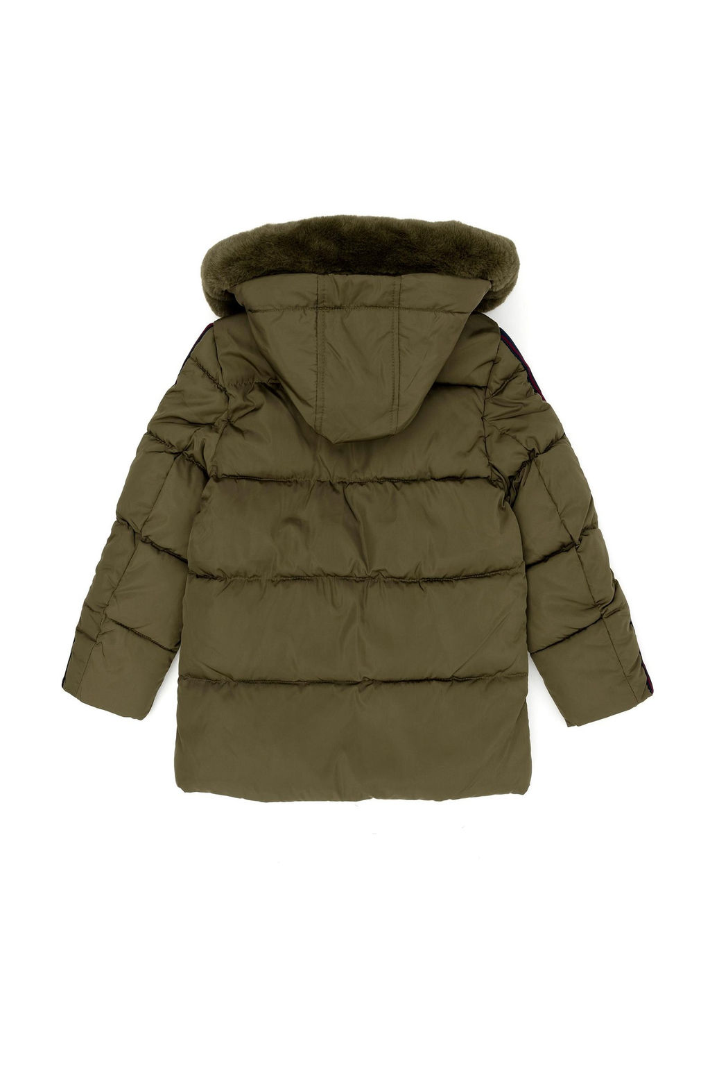 Пальто цвета хаки для мальчика - U.s. polo assn фото 5