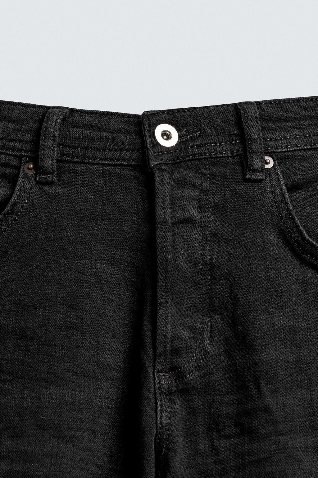 JEANS SKINNY CROPPED FIT / Negro - Zara фото 9