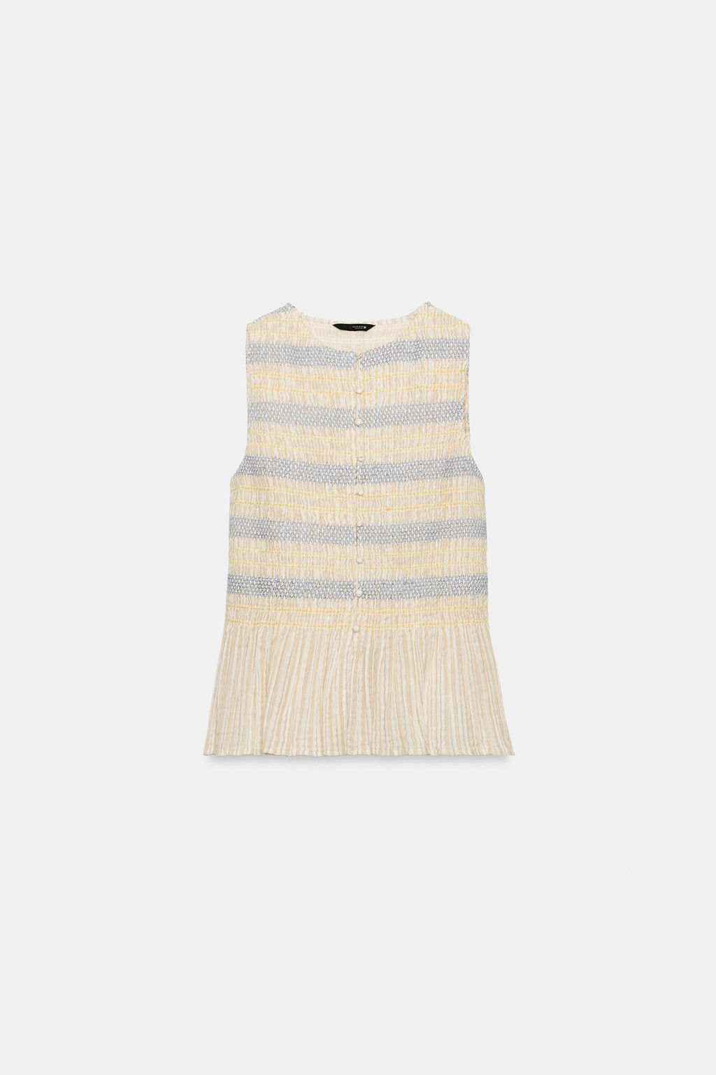 PATCHWORK PRINT PANEL DRESS - Zara фото 14