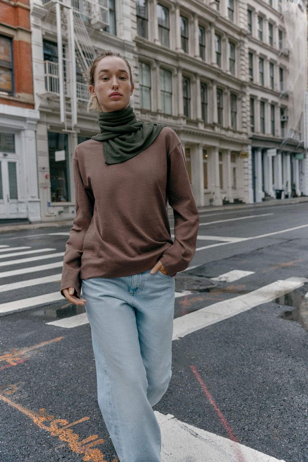 RUSTIC COTTON T-SHIRT