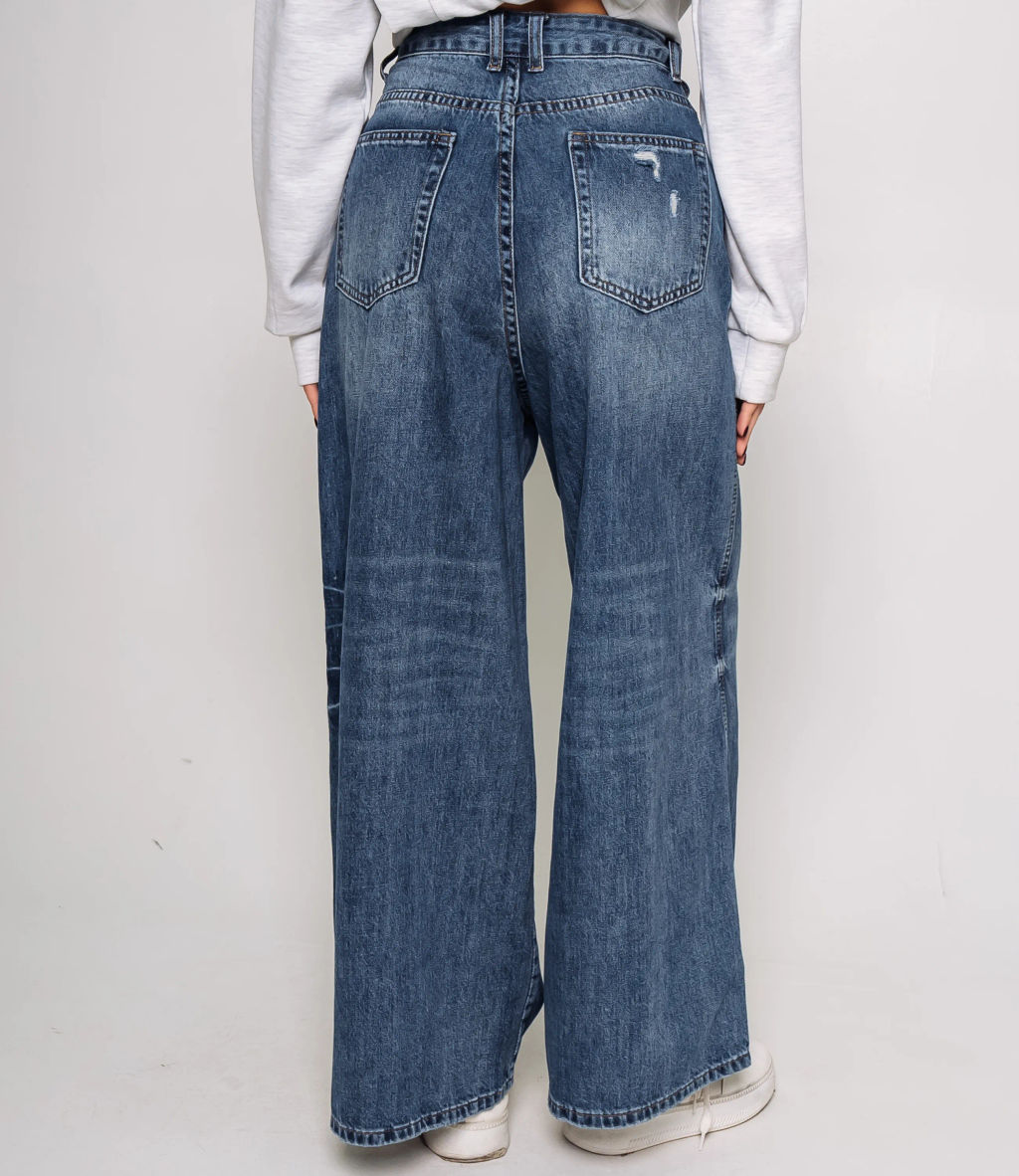 Джинсы #КТ5206 (2), синий - Dommod фото 4