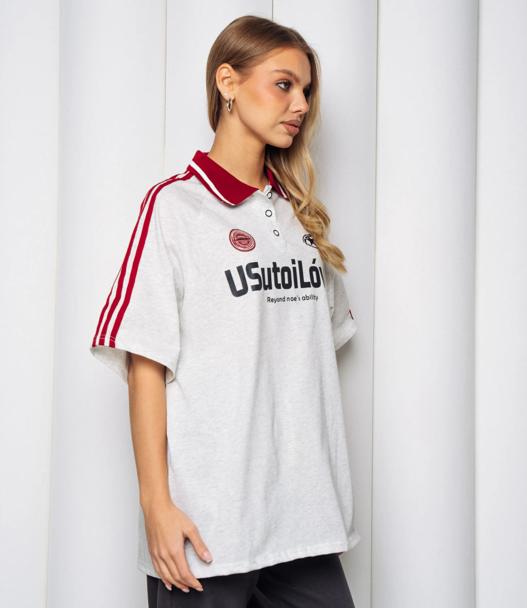 Футболка #КТ1716, светло-серый меланж - Dommod фото 2