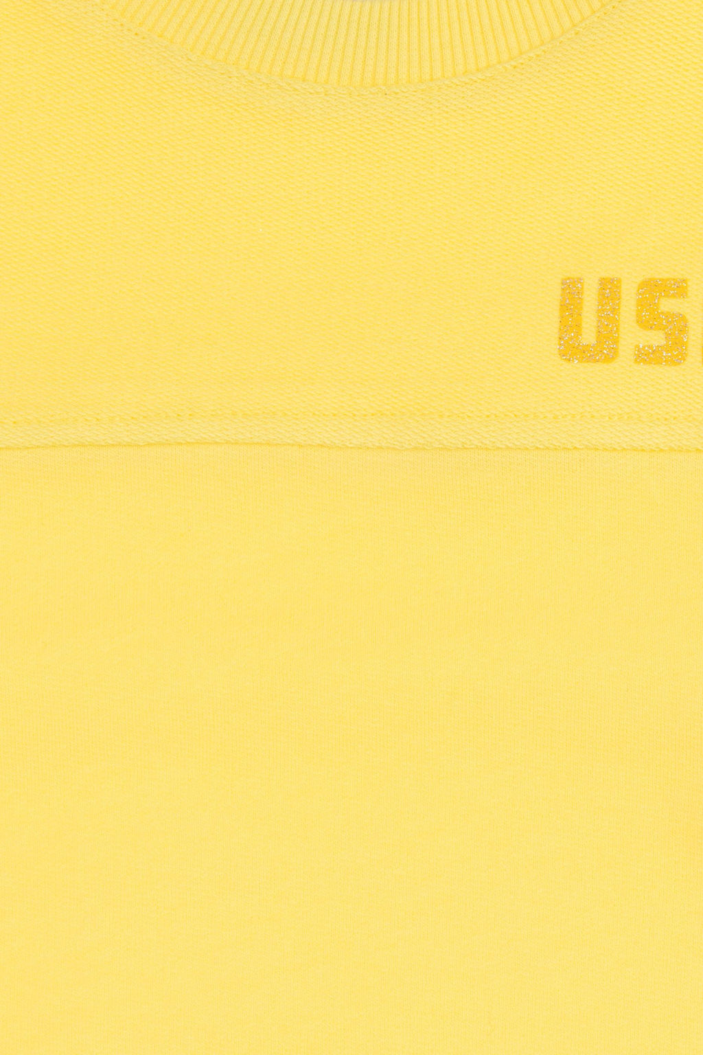 K_z _ocuk Sar_ Bisiklet Yaka Sweatshirt