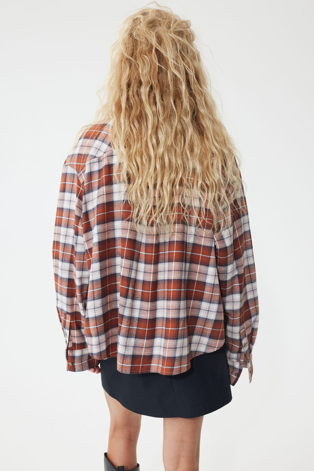Camisa oversize de algod?n - H&m фото 4