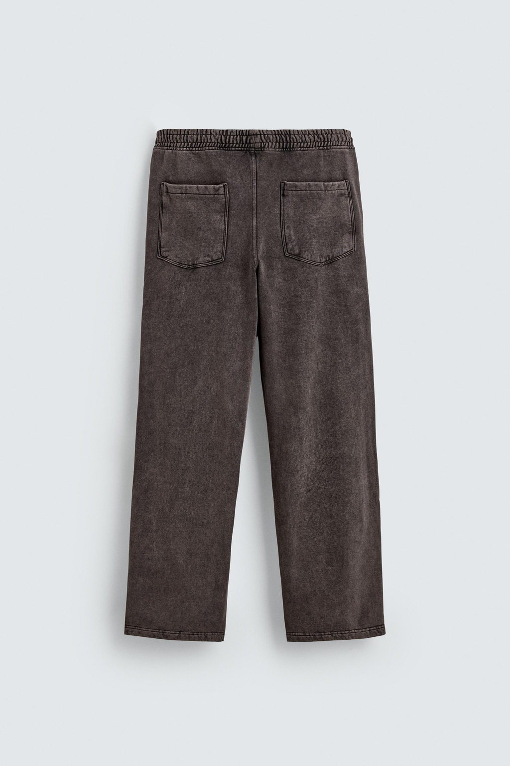 WASHED RELAXED FIT JOGGER TROUSERS - Zara фото 8