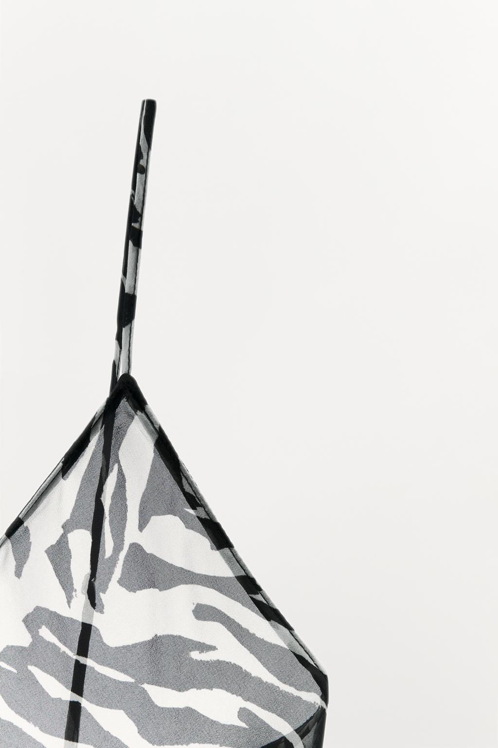 ANIMAL PRINT TOP - Zara фото 7
