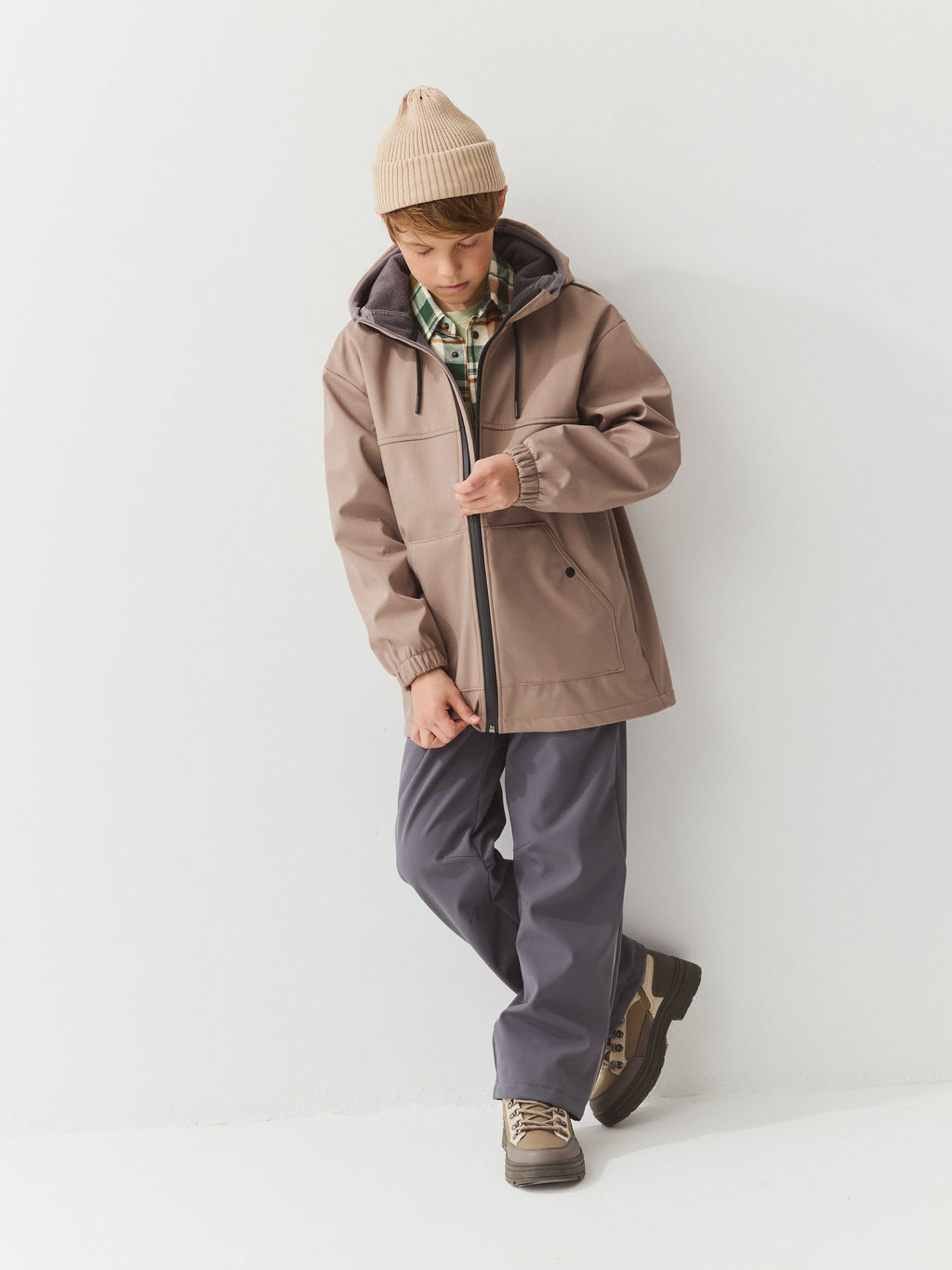 Брюки Softshell демисезонные Графит 7+ - Bungly фото 2