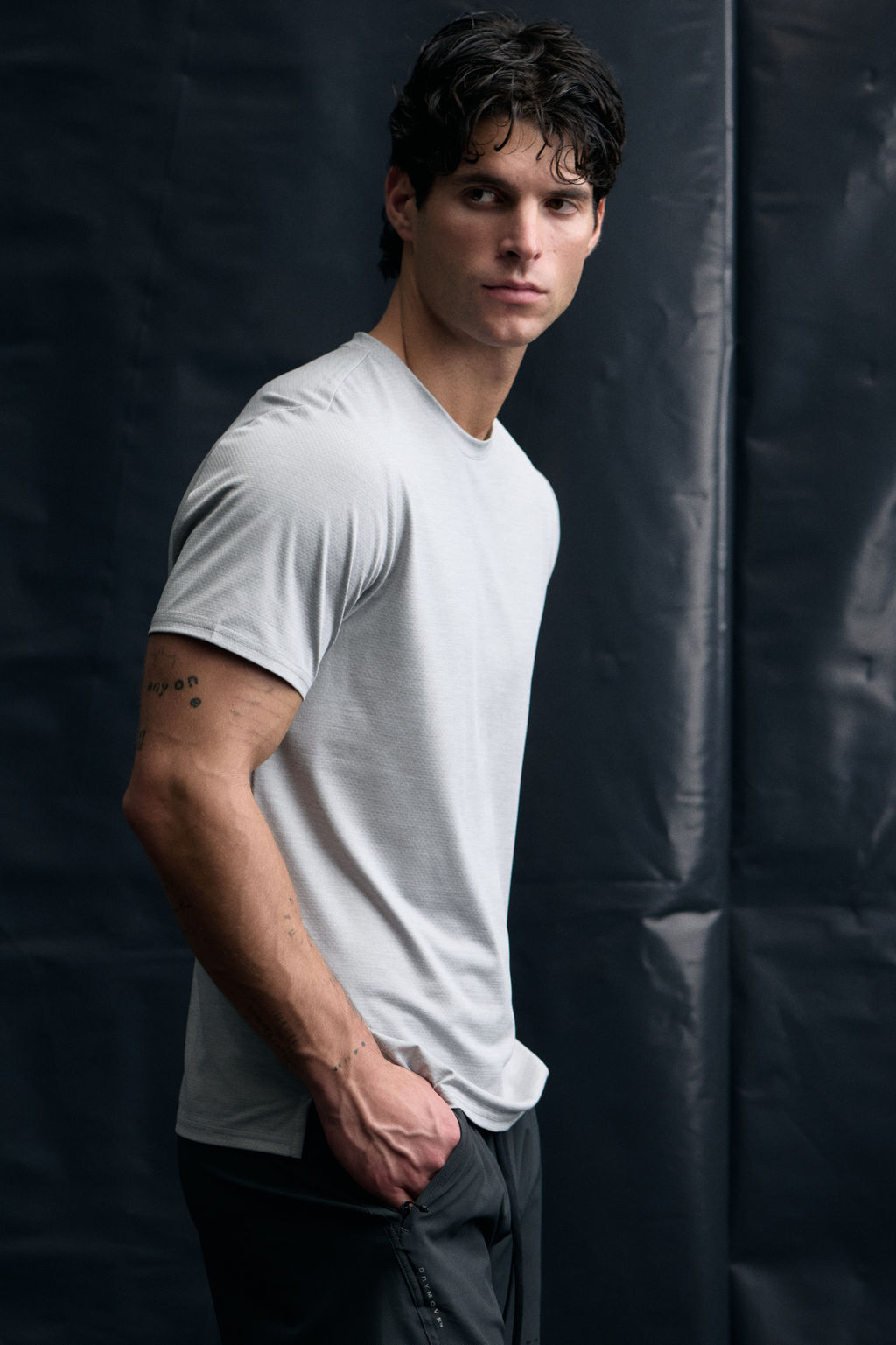 Camiseta de deporte de malla con DryMove - H&m фото 12
