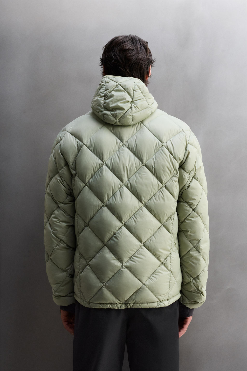 HOODED 100% FEATHER DOWN PUFFER JACKET - Zara фото 13