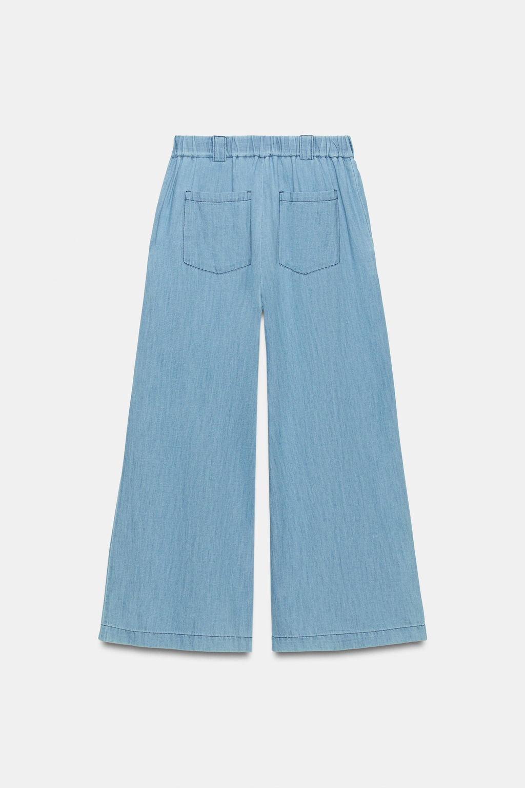 PANTAL?N FLUIDO CULOTTE / Azul - Zara фото 8