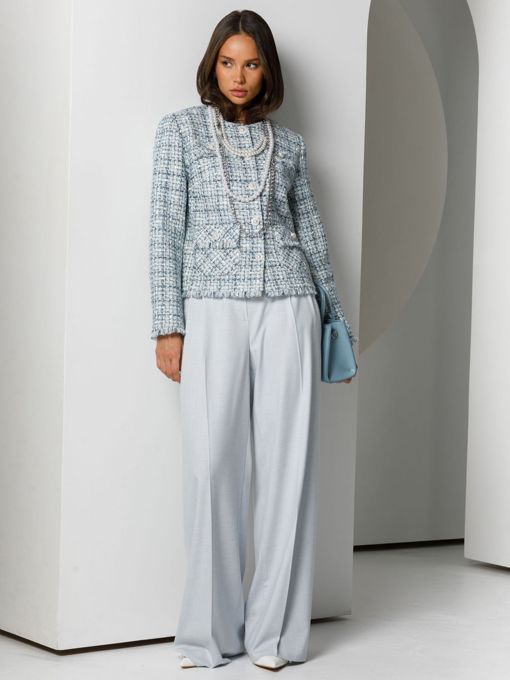 Жакет в клетку