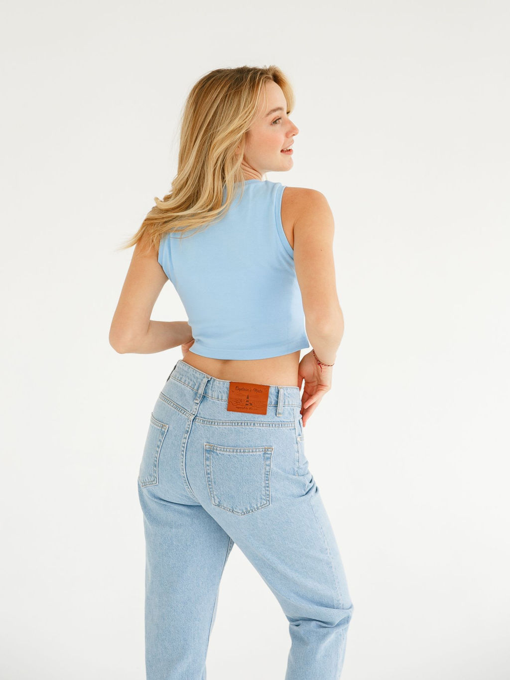 Джинсы женские MOMS Light - Captain's mate фото 7