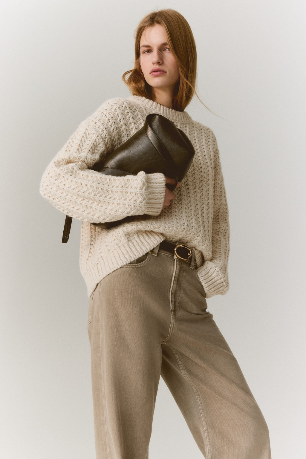 Jersey en punto trenzado - H&m фото 4