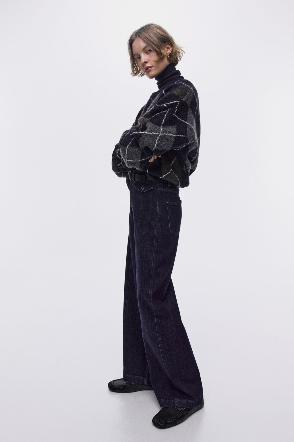 Wide High Jeans - H&m фото 7