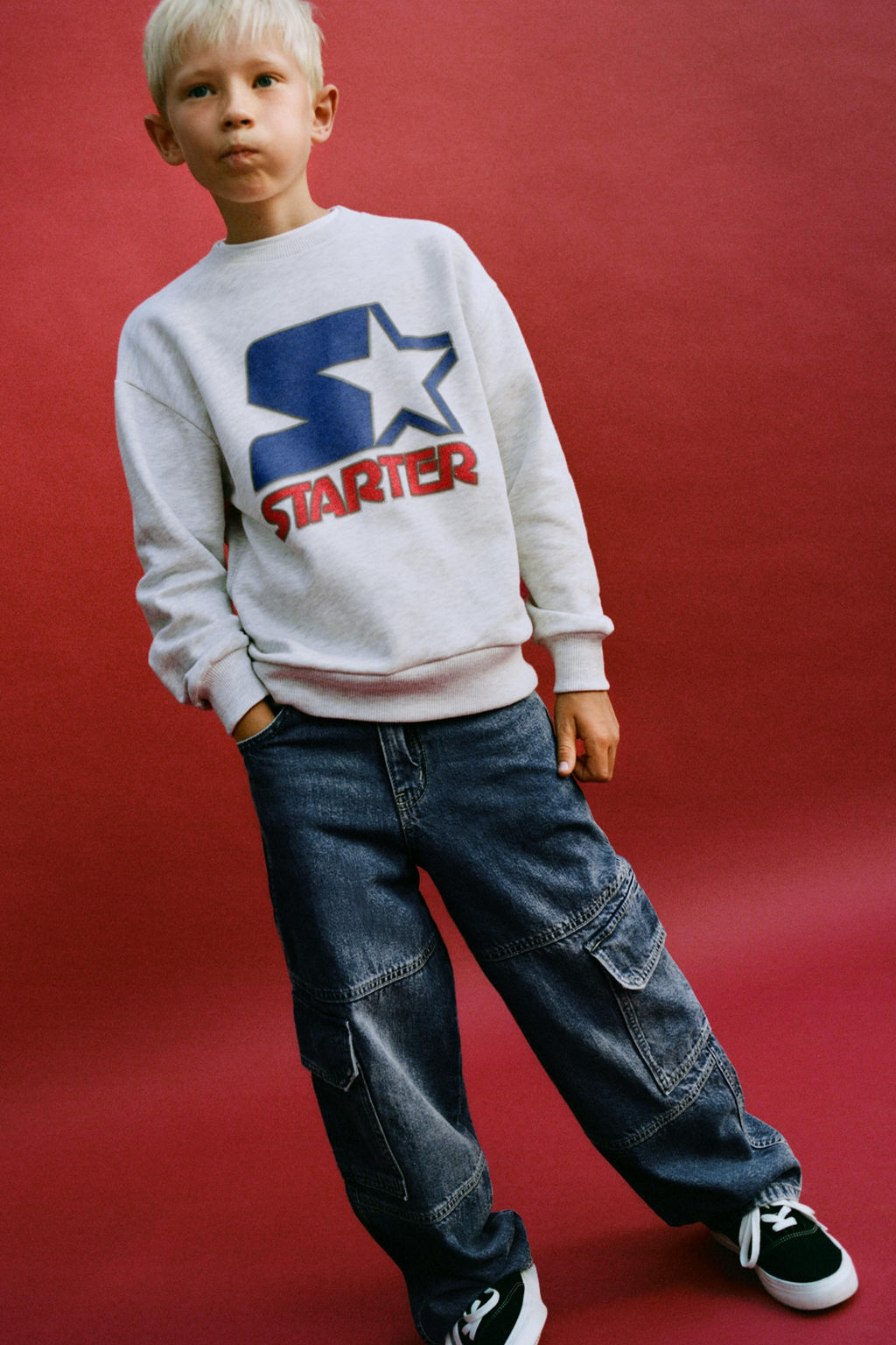 STARTER ® PRINTED SWEATSHIRT - Zara фото 5