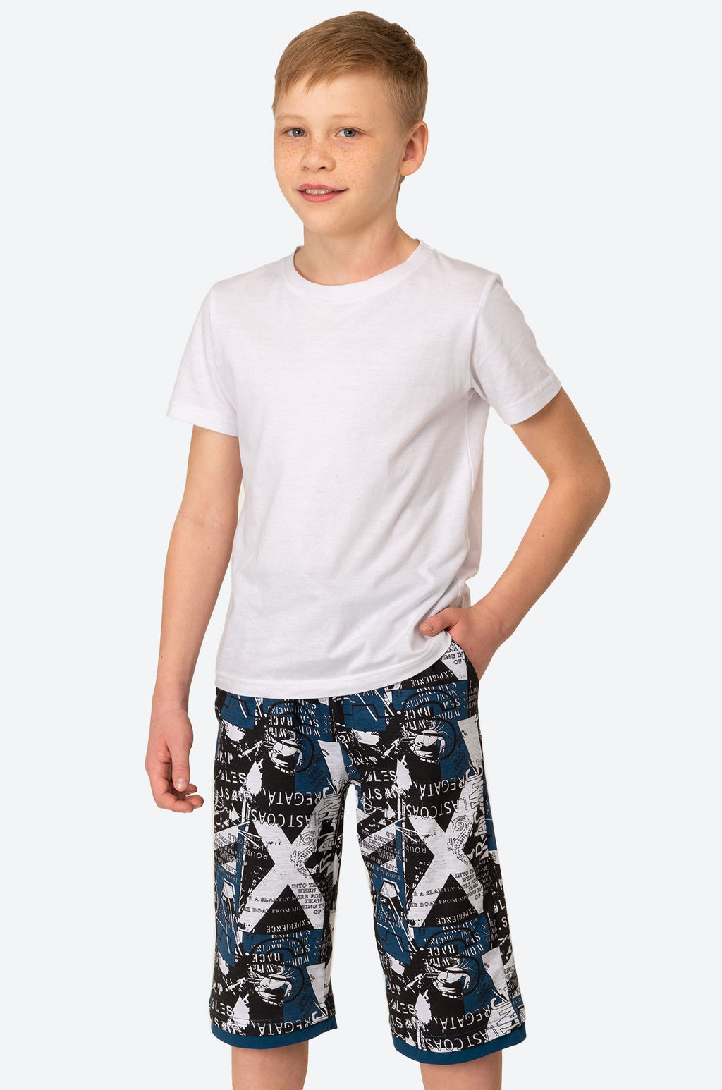 Бриджи с лайкрой для мальчика Bonito  фото 4