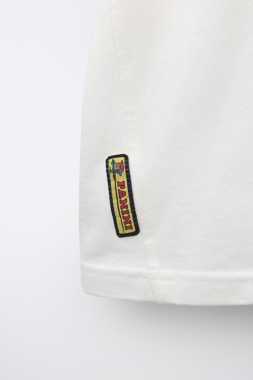CAMISETA ESTAMPADO PANINI  / Blanco - Zara фото 8