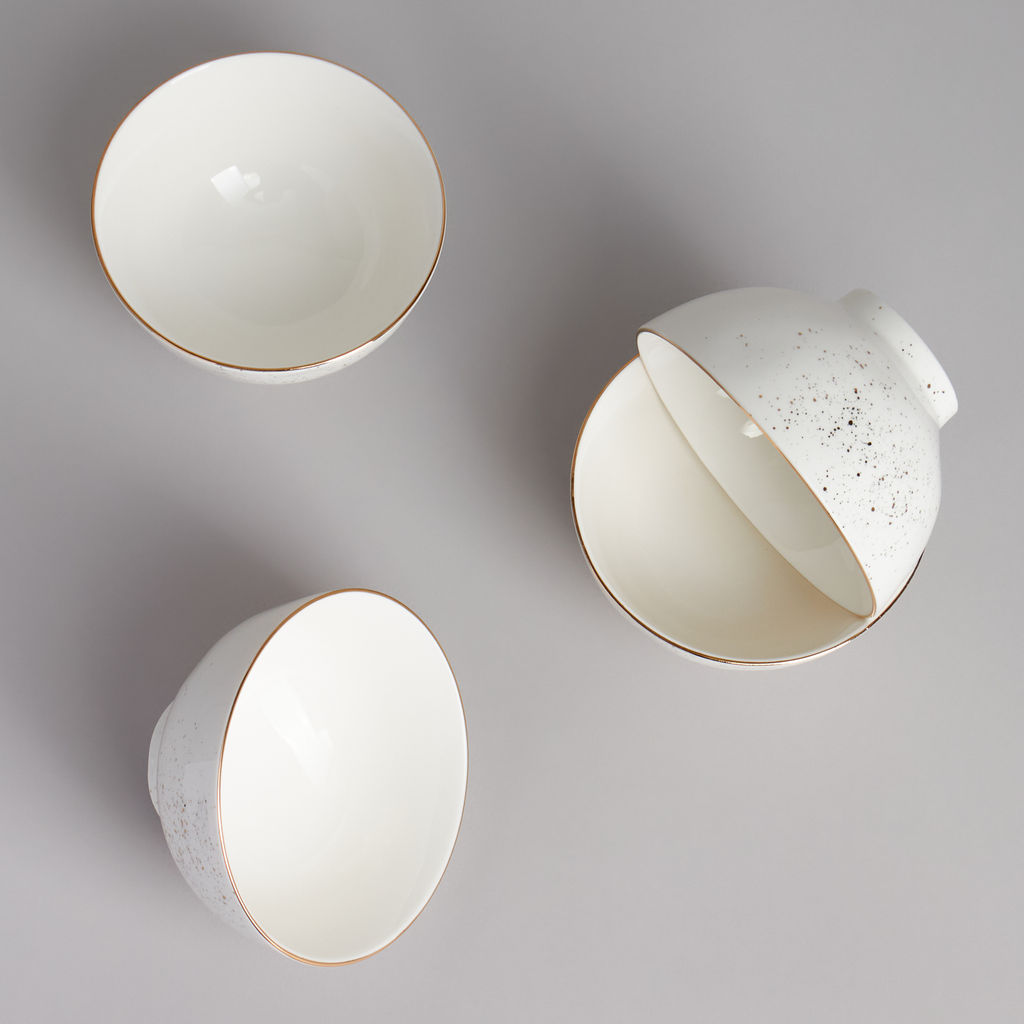 НАБОР САЛАТНИКОВ BRONCO GOLD 4 ШТ. 11,5*6,5 СМ 300 МЛ  фото 9