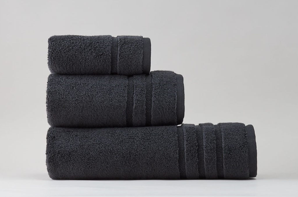 Полотенце махровое 30х50см 600гр черный