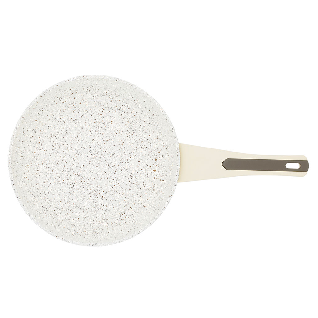 50708 GIPFEL Сковорода SONRIZO 20см из кованого алюминия с индукционным дном, с 3-слойным антипригарным мраморным покрытием Excilon Marble, c бакелитовой ручкой с покрытием Soft Touch. Толщина: 2,0/4,0мм  фото 4